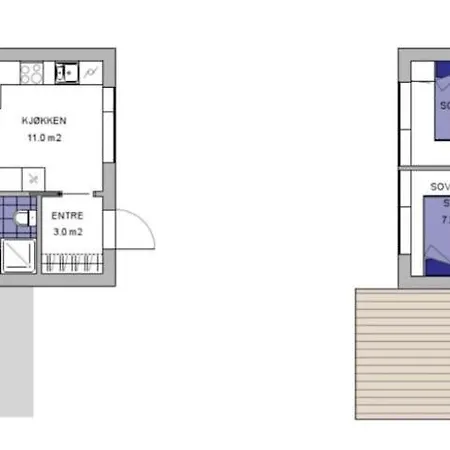 Σπίτι διακοπών Pa Sorlandet -